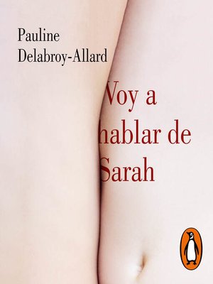 cover image of Voy a hablar de Sarah